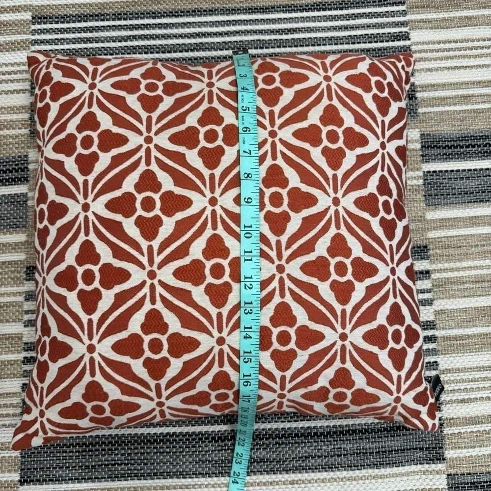 Rodeo Home Printed Decorative Square Pillow